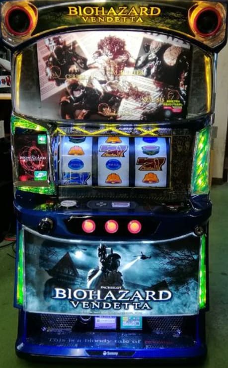 BIOHAZARD VENDETTA スロットマシン サミー スマスロ バイオハザード:ヴェンデッタ【中古パチスロ